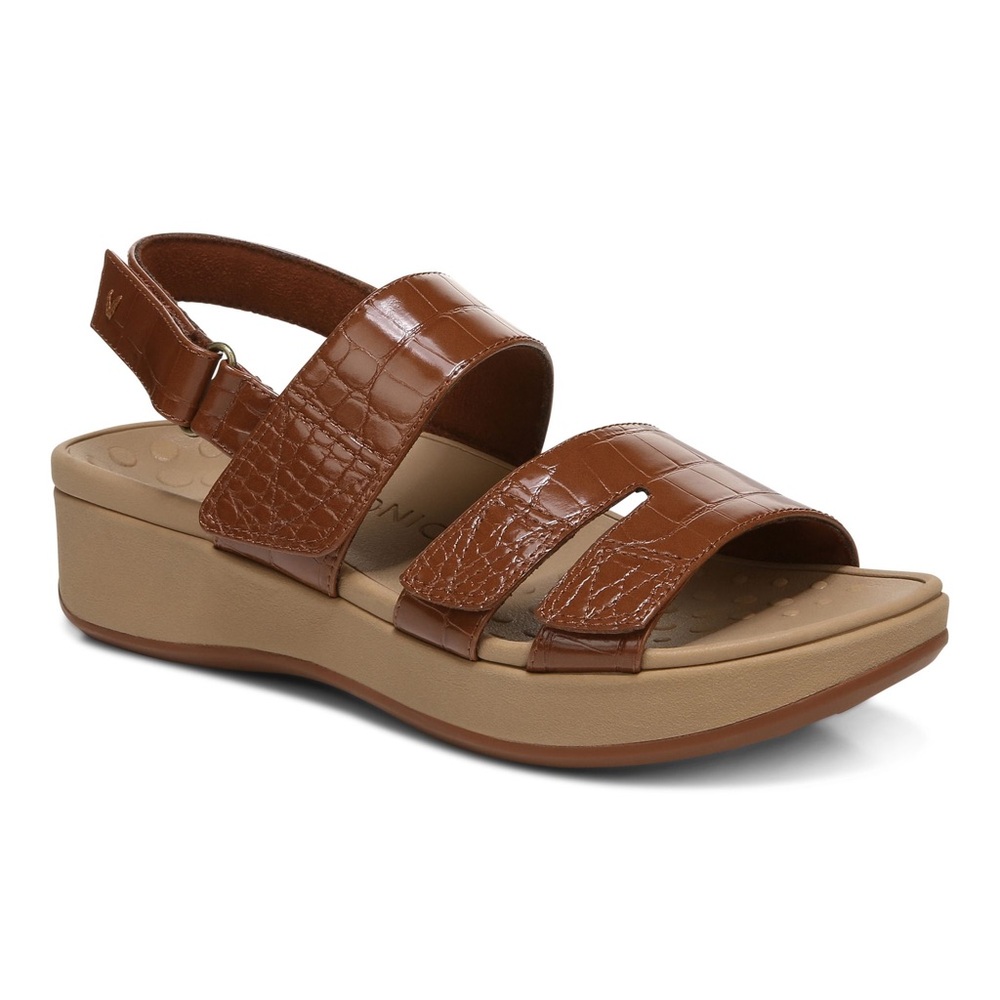 Vionic‎ Roma brown slingback sandal women’s size 8